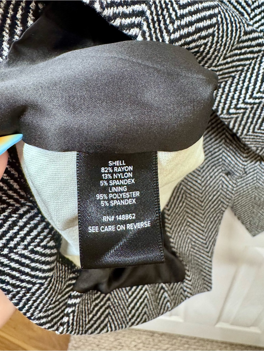 Torrid Herringbone Black and Gray Sweater Vest – New With Tags - Picture 7 of 9